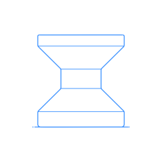 Furniture Stools Vitra Cork Stool Silhouette Svg Vector, Free Vectors File
